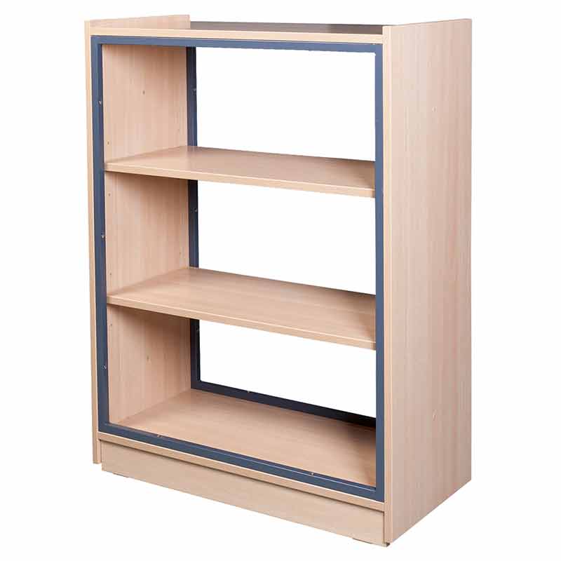 estantería abierta dos caras mec