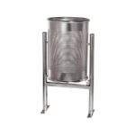 papelera exterior Bruselas inoxidable