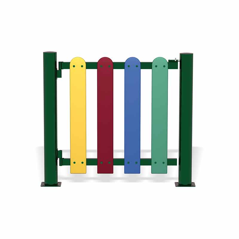 valla polietileno puerta