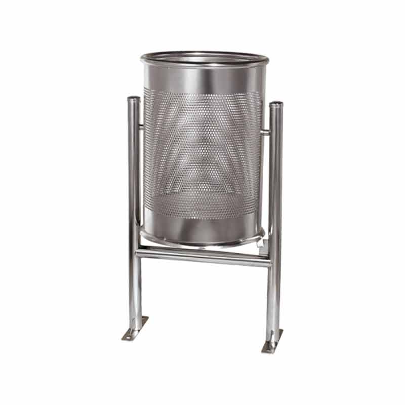 papelera exterior Bruselas inoxidable