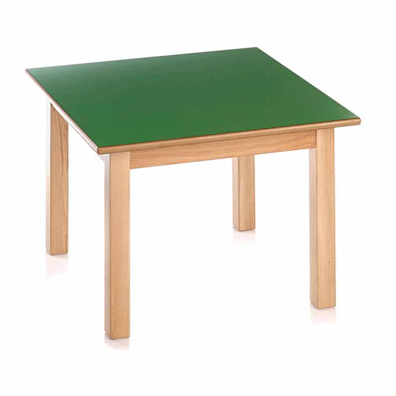 mesa infantil 1936 cuadrada serie colors