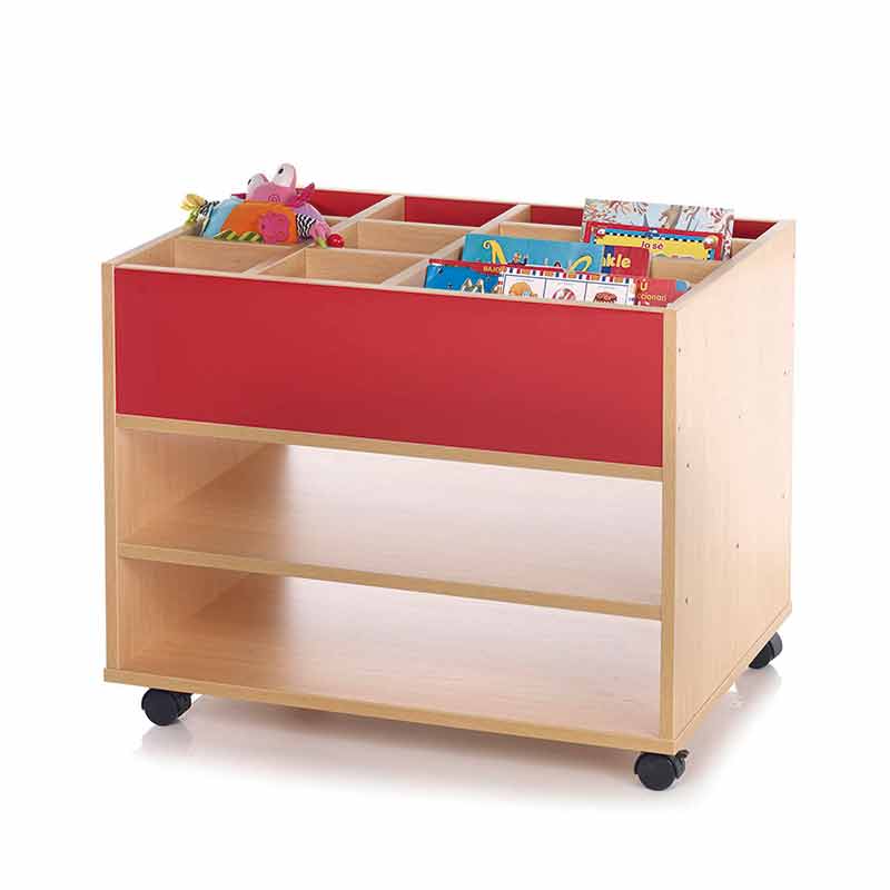 carro porta cuentos serie colors