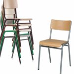 silla escolar 97 apilada