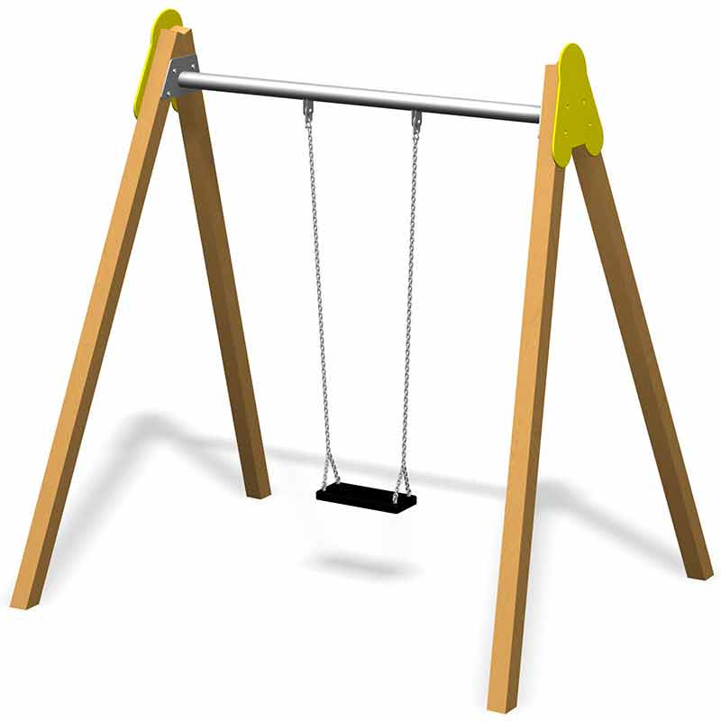 columpio individual plano