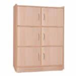 armario seis casillas mec