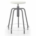 taburete regulable pvc mec