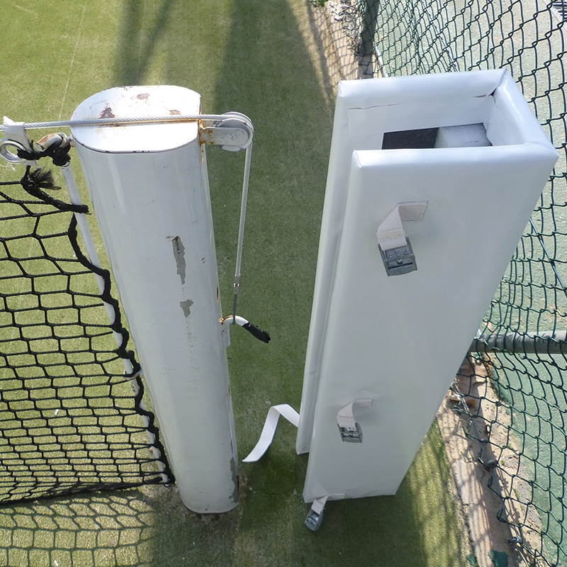 Protección red de tenis