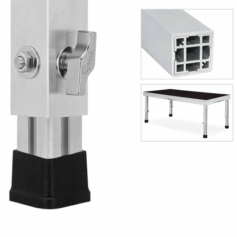 Pata telescópica tarima aluminio