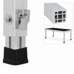 Pata telescópica tarima aluminio