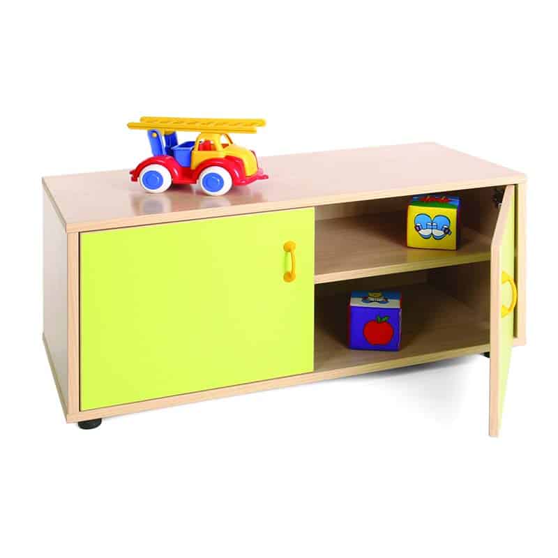 Armario superbajo 2 estantes