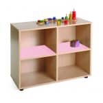 Casillero bajo 4 casillas