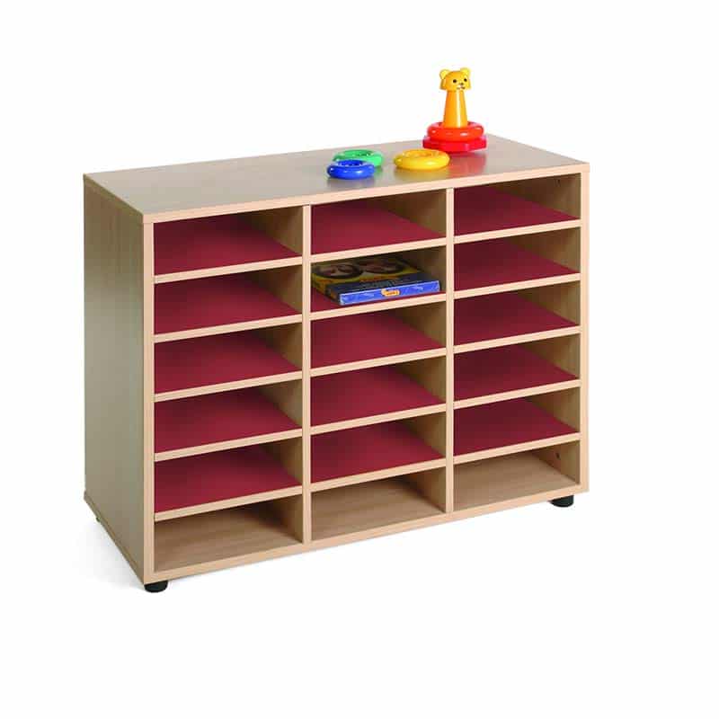 Casillero bajo 18 casillas