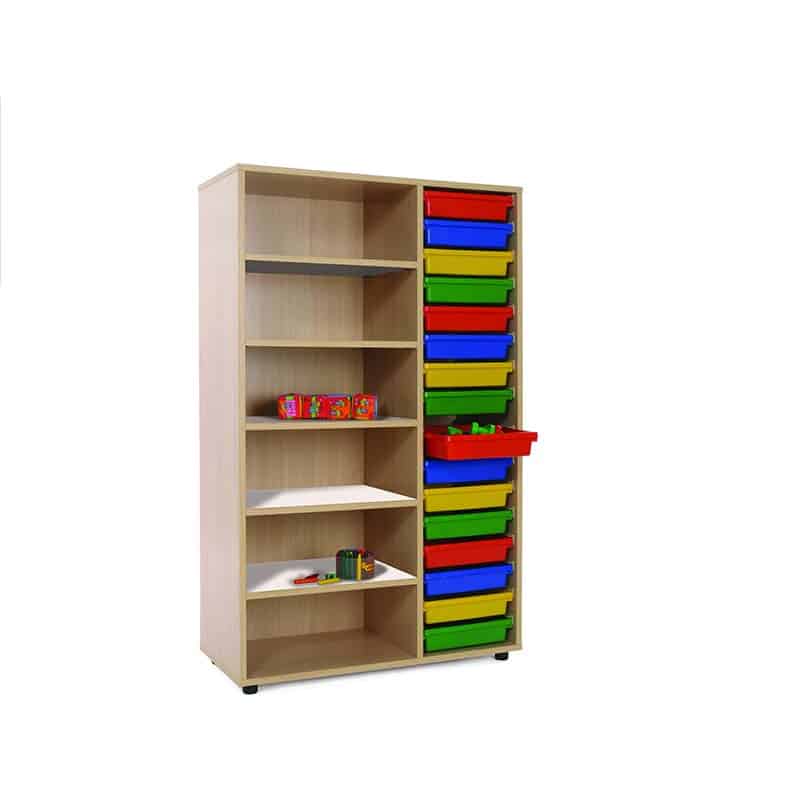 Gavetero estantería medio