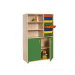 Armario medio puertas bajas gavetero