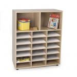 Mueble intermedio casillero y casillas