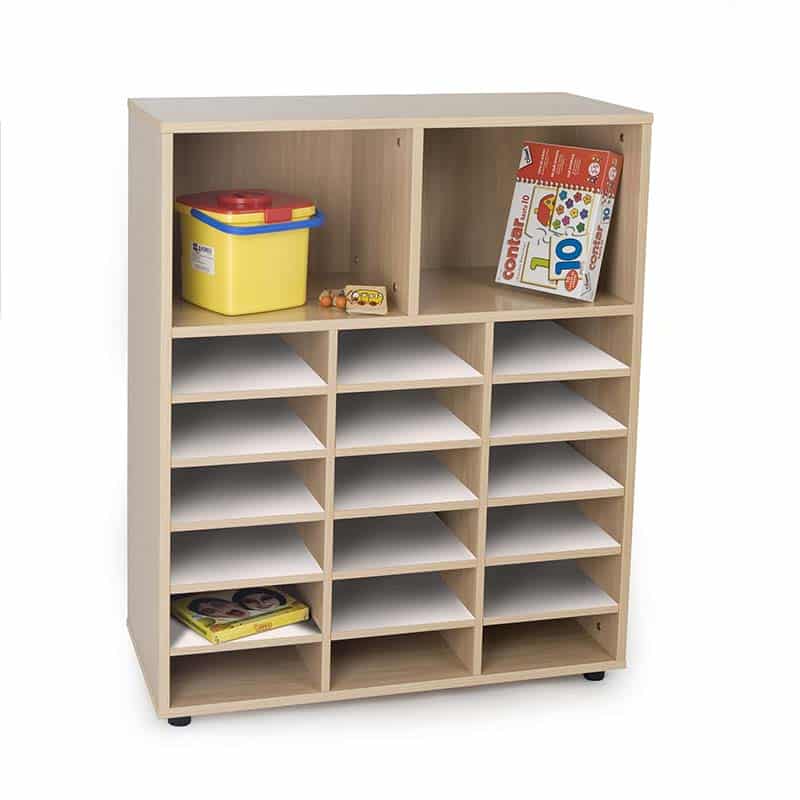 Mueble intermedio casillero y casillas