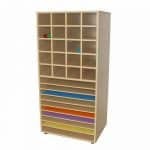 Cartulinero casillero alto