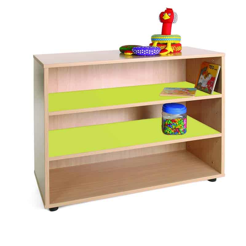 Mueble bajo estantería