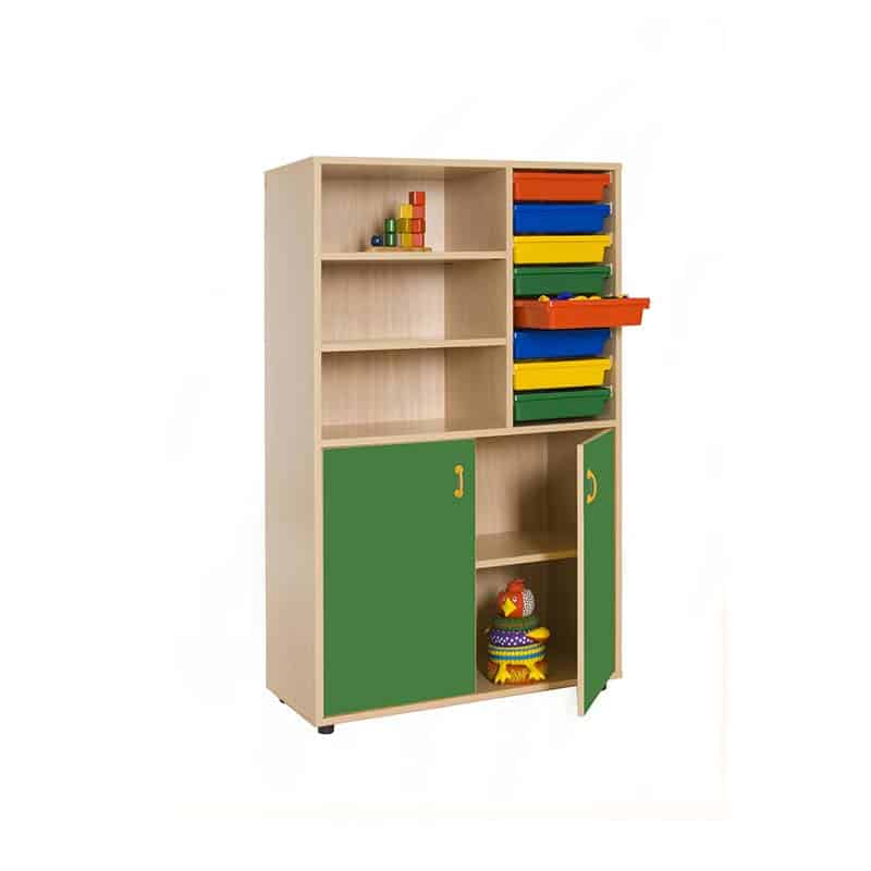 Armario medio puertas bajas gavetero