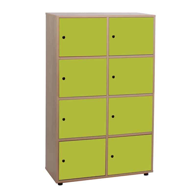 Taquilla escolar 8 puertas