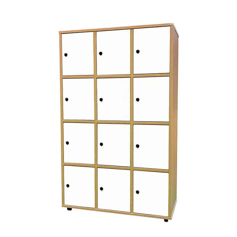 Taquilla escolar 12 puertas