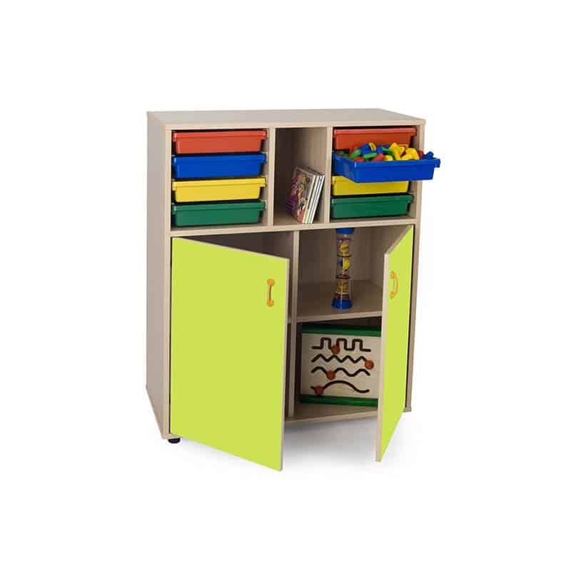 Armario gavetero intermedio puertas bajas