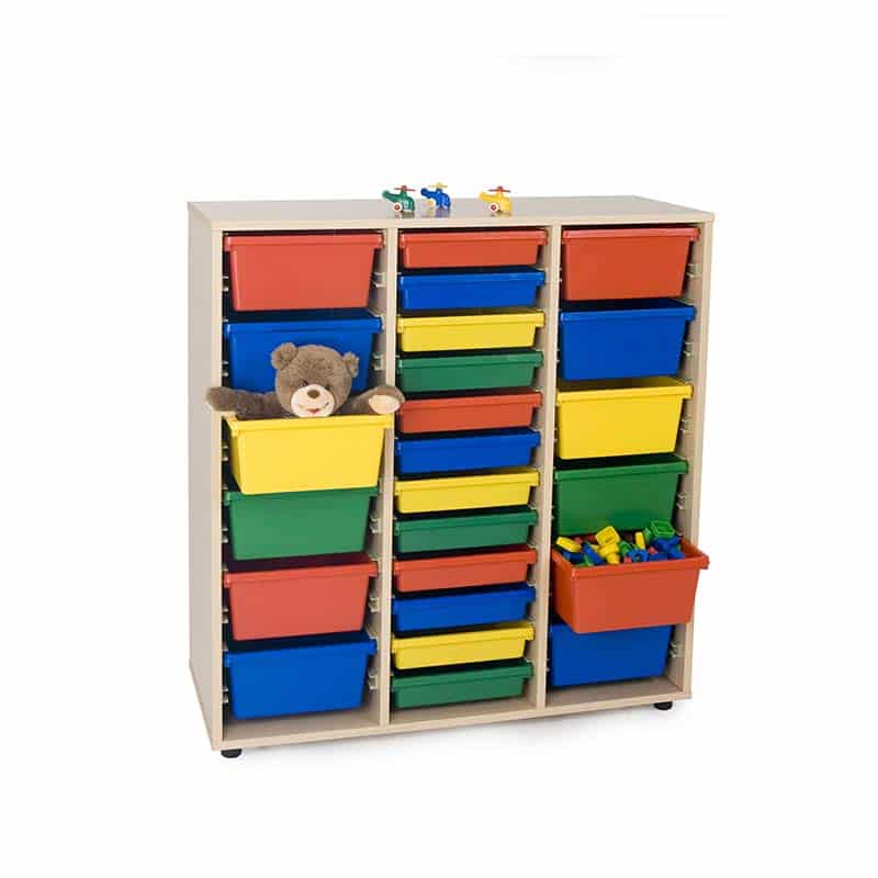 Gavetero intermedio 3 columnas