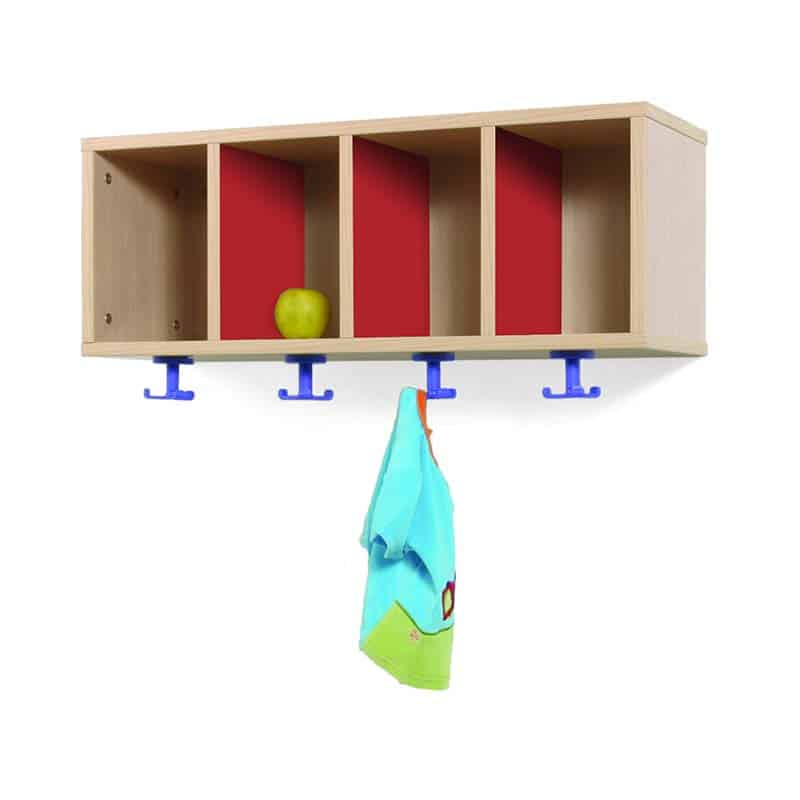 Perchero con 4 casillas