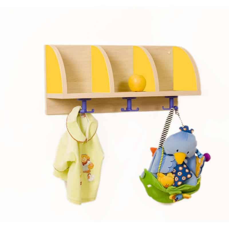 Perchero quesitos 3 casillas