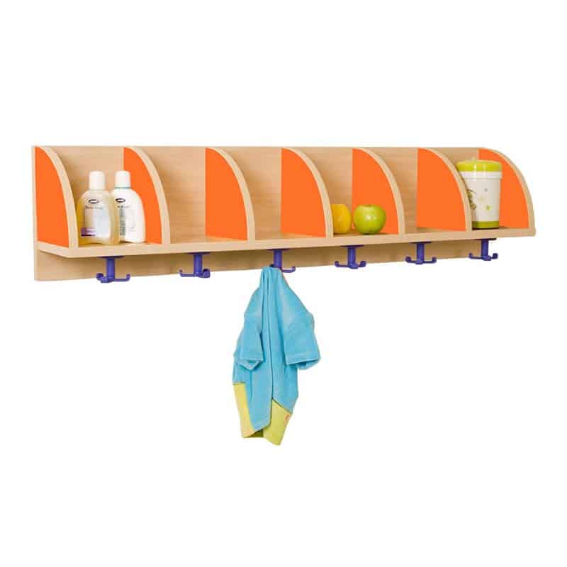 Perchero quesitos 6 casillas