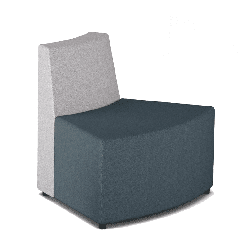 puf escolar colors angular con respaldo