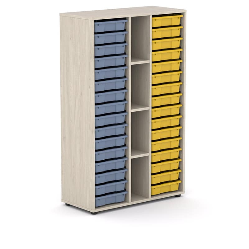 ARMARIO GAVETERO ESAK 32 GAVETAS 3 ESTANTES ALT.147