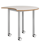 Mesa colaborativa eclipse con ruedas