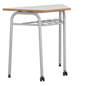 Pupitre classic trapezoidal con ruedas