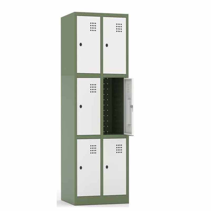 taquilla escolar cuerpo colores 6p