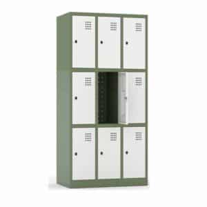 taquilla escolar colores 9 puertas