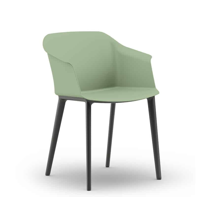 silla resistente modelo aurora usos multiples verde