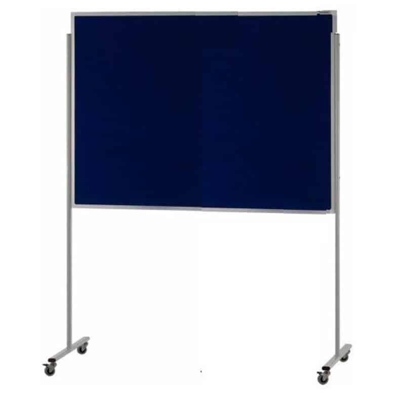 TABLERO CORCHO TAPIZADO 2CARA SOPORTES