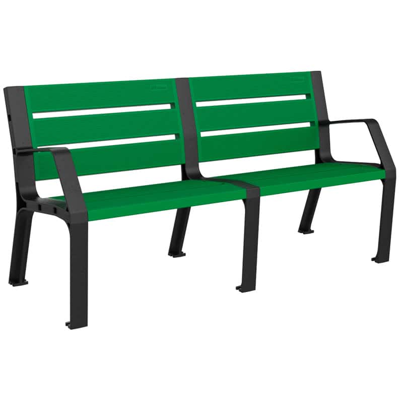 BANCO EXTERIOR MODO-08 PLAST DOBLE