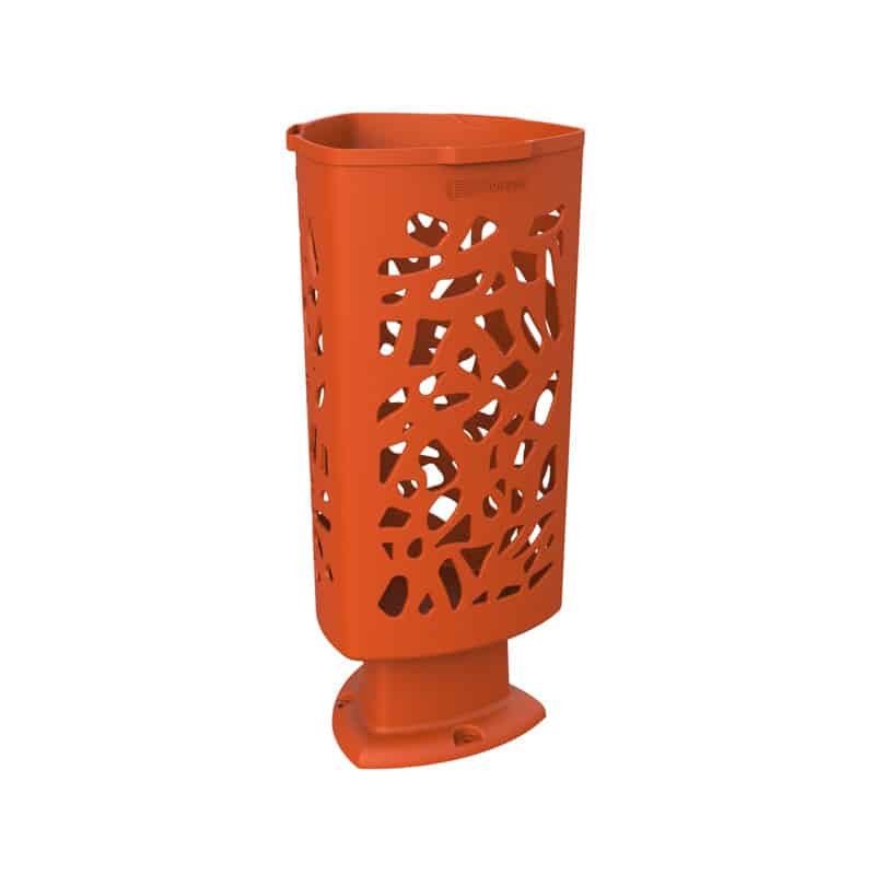 PAPELERA EXTERIOR SCUDERIA POLIETILENO 60L