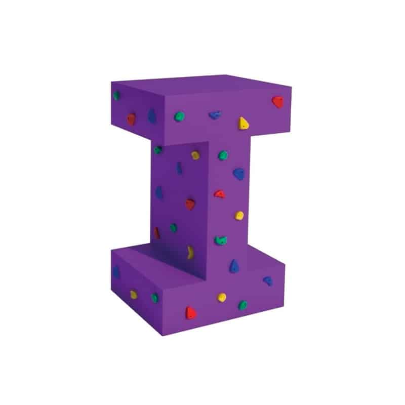 rocódromo letra "i"