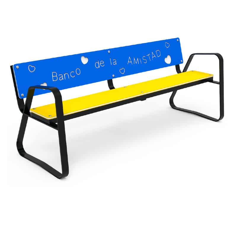 banco-exterior-amistad-polietileno