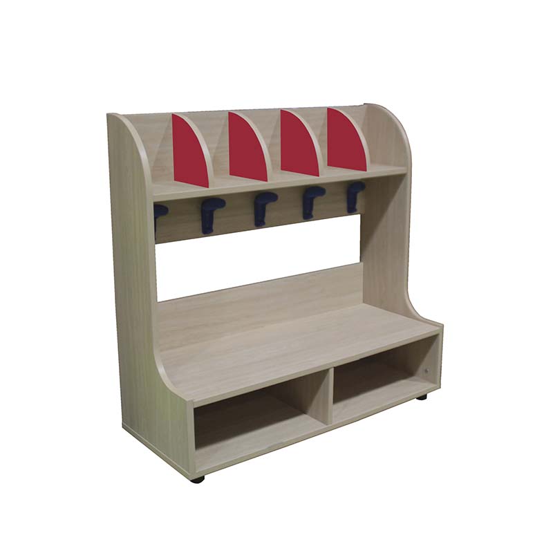 mueble zapatero-perchero 5 casillas