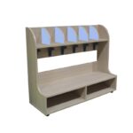 mueble zapatero-perchero 6 casillas