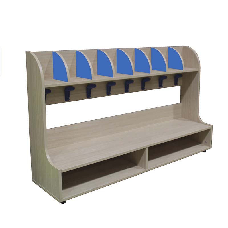 mueble zapatero-perchero 8 casillas