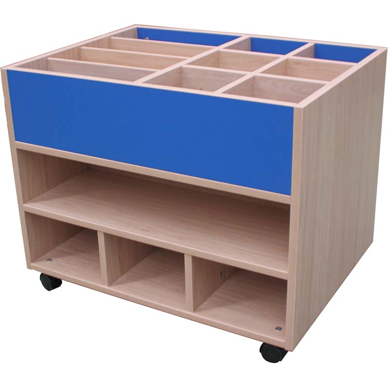 carro librero a dos caras