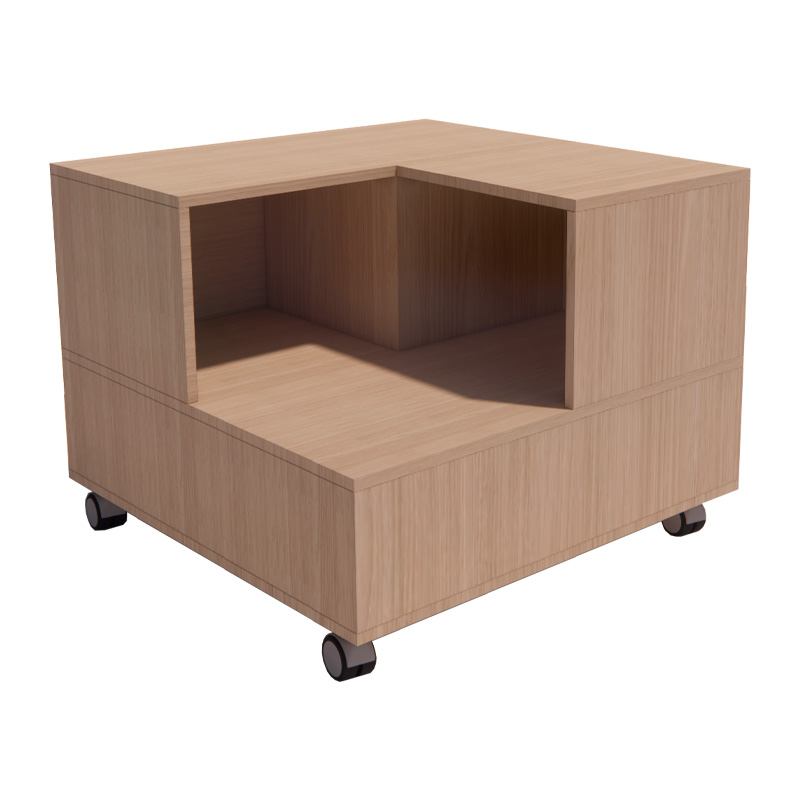 GRADA ESCOLAR KIDS EN ESQUINA COMPARTIMENTOS DELANTEROS